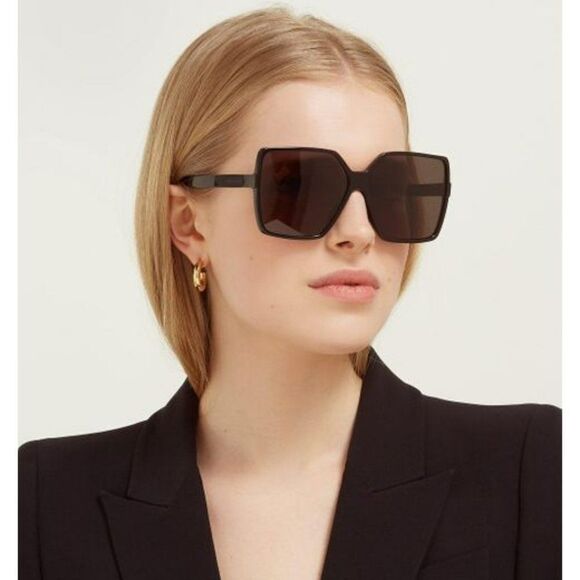 NEW SL232 BETTY 001 Oversized Black Women Sunglasses main image 9